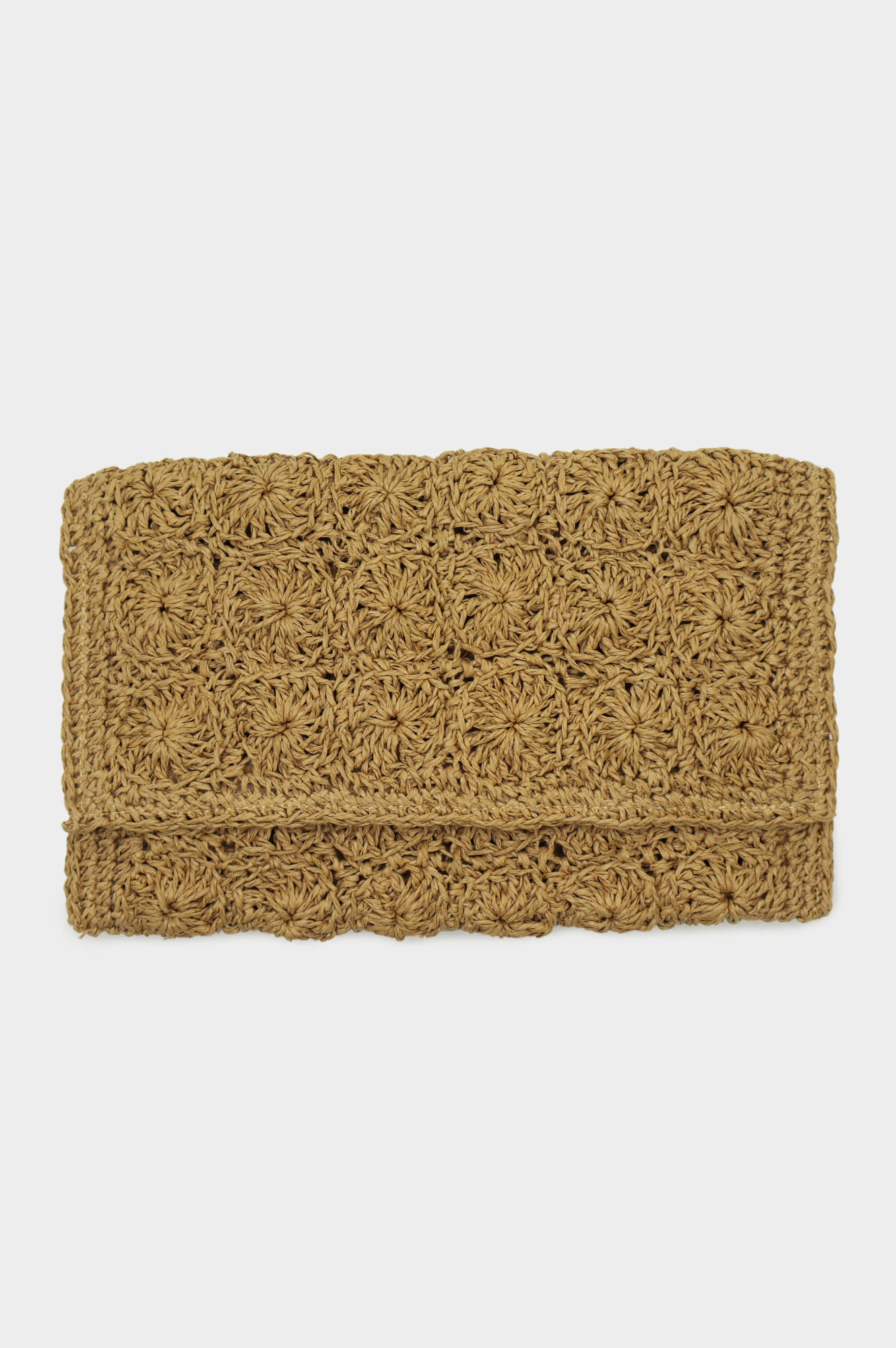 Raffia Clutch Natural Aspiga