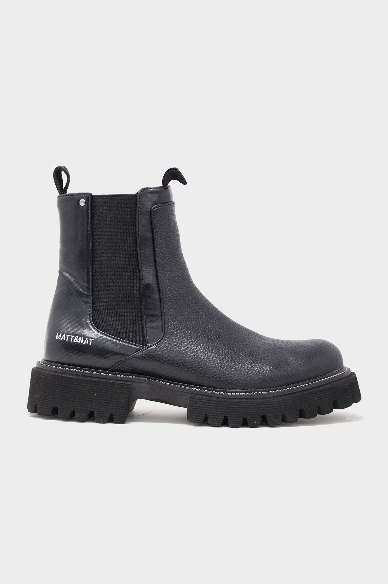 Matt Nat Zuke Leather Black Chelsea Boot Aspiga