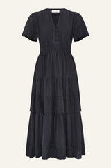 Broderie Sienna Dress | Black