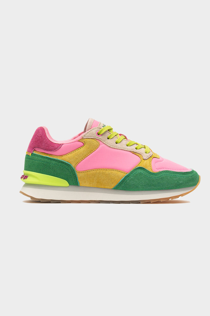 Santa Marta Trainers | Green/Pink