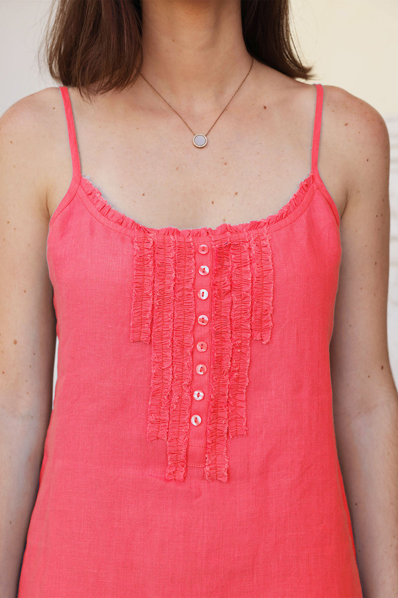 Cayo Dress | Coral