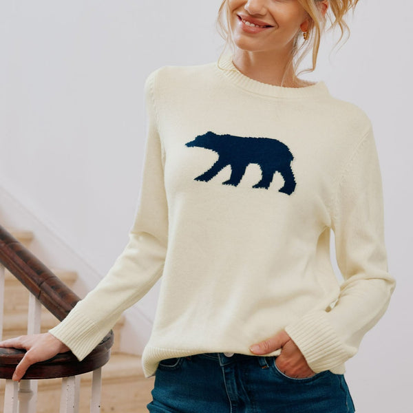 Polar bear 2025 sweater women's