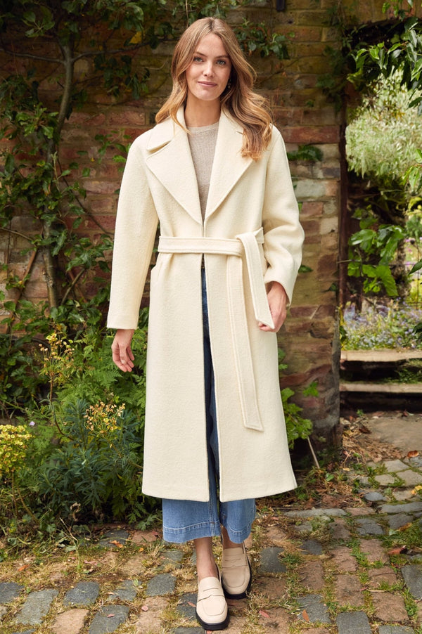 Wool Coat | Cream