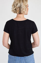 Short T-Shirt | Black