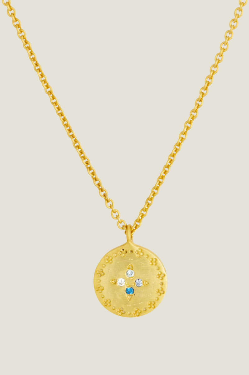 Gemma Necklace | Gold