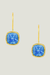 Lois Earrings | Blue Topaz