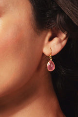 Ava Earrings | Pink