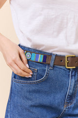 Unisex Toto Belt | Turquoise/Green