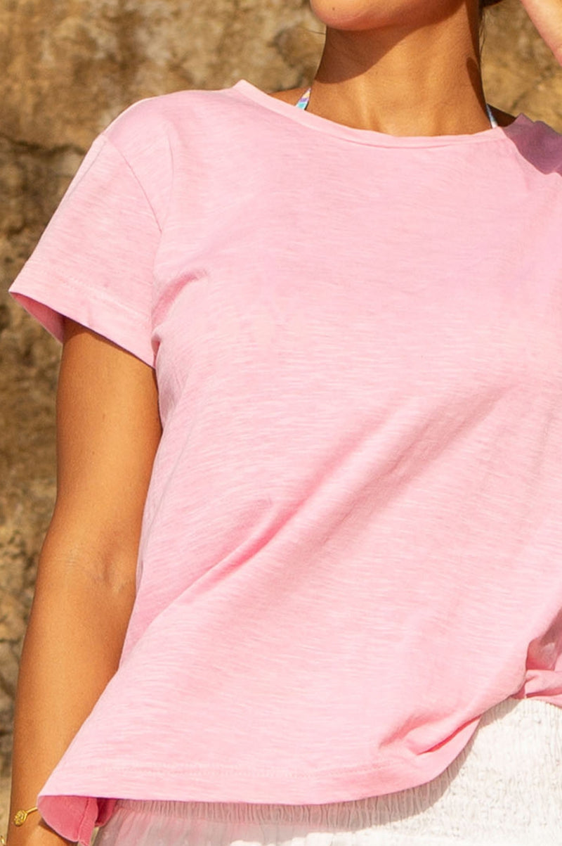 Organic Cotton T-Shirt | Pink