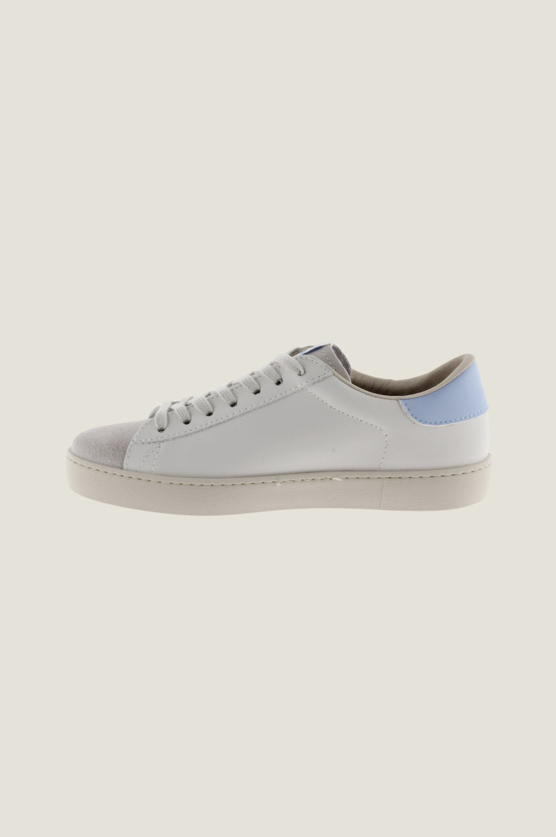 Berlin Low Top Trainer | White/Blue