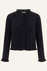 Frances Corduroy Jacket | Black