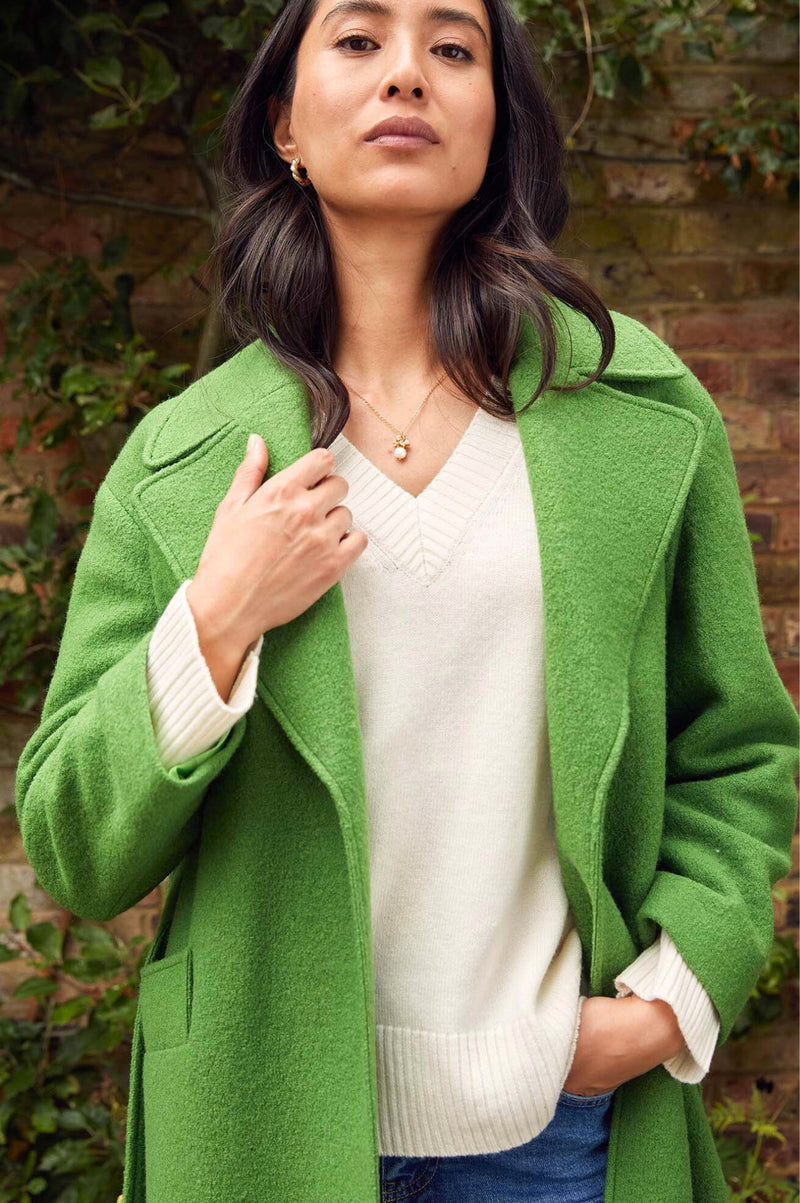 Wool Coat | Green