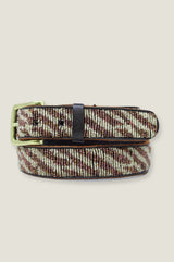 Zebra Belt | Bronze