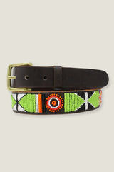 Unisex Lakuru Belt | Green/Orange/Red