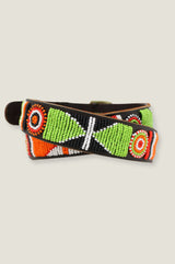 Unisex Lakuru Belt | Green/Orange/Red