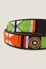 Unisex Lakuru Belt | Green/Orange/Red