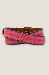 Diamond Belt | Pink/Orange