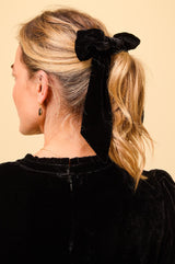 Velvet Bow | Black