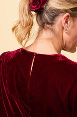 Victoria Velvet Top | Ruby