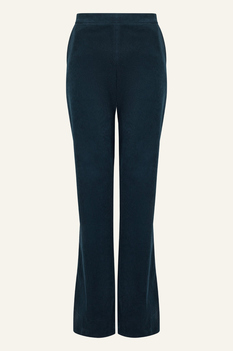 Juliette Stretch Corduroy Trouser | Ink