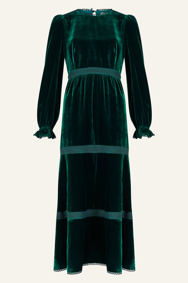 Clara Dress | Emerald