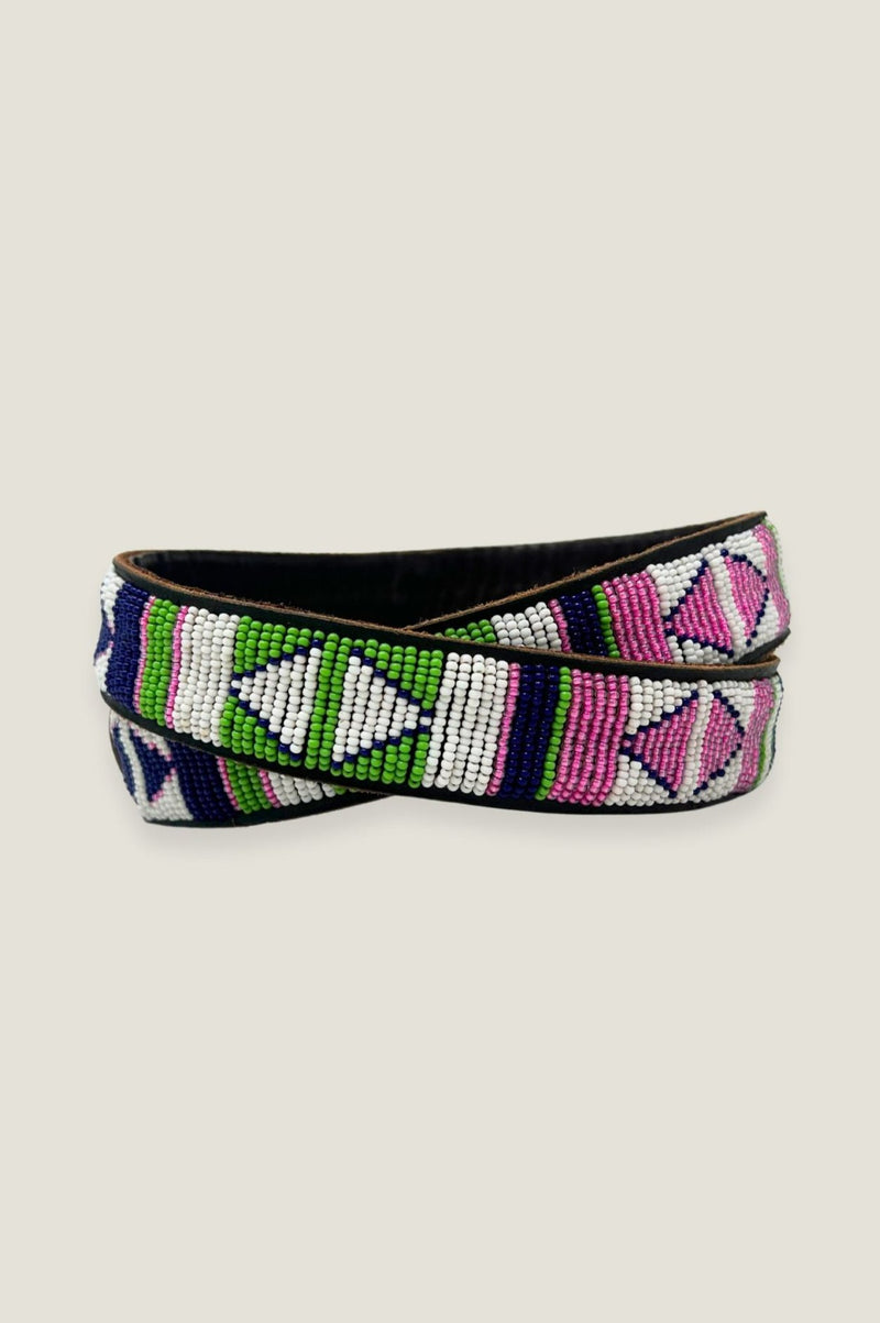 Unisex Kilifi Belt | Pink/Green