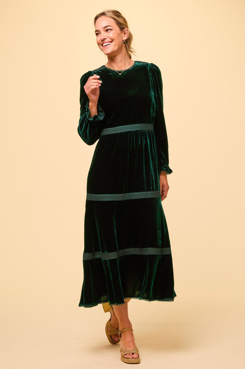 Clara Dress | Emerald