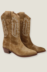 Camilla Cowboy Boots | Camel