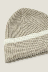 Kew Rib Hat | Linen/White