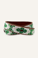 Flower Belt | White/Green