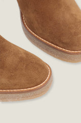 Janise Suede Ankle Boot | Tan