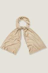 Lurex Scarf | Taupe/Gold