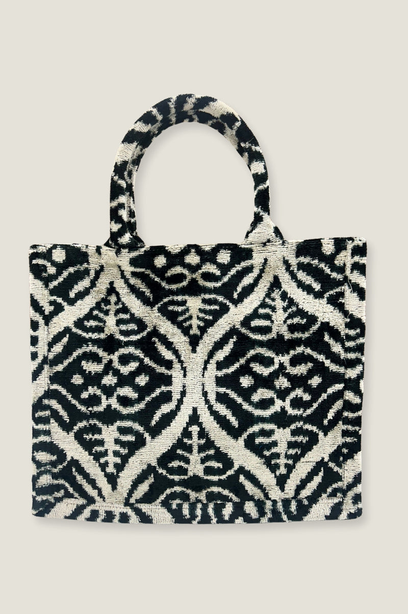 Silk tote bag sale