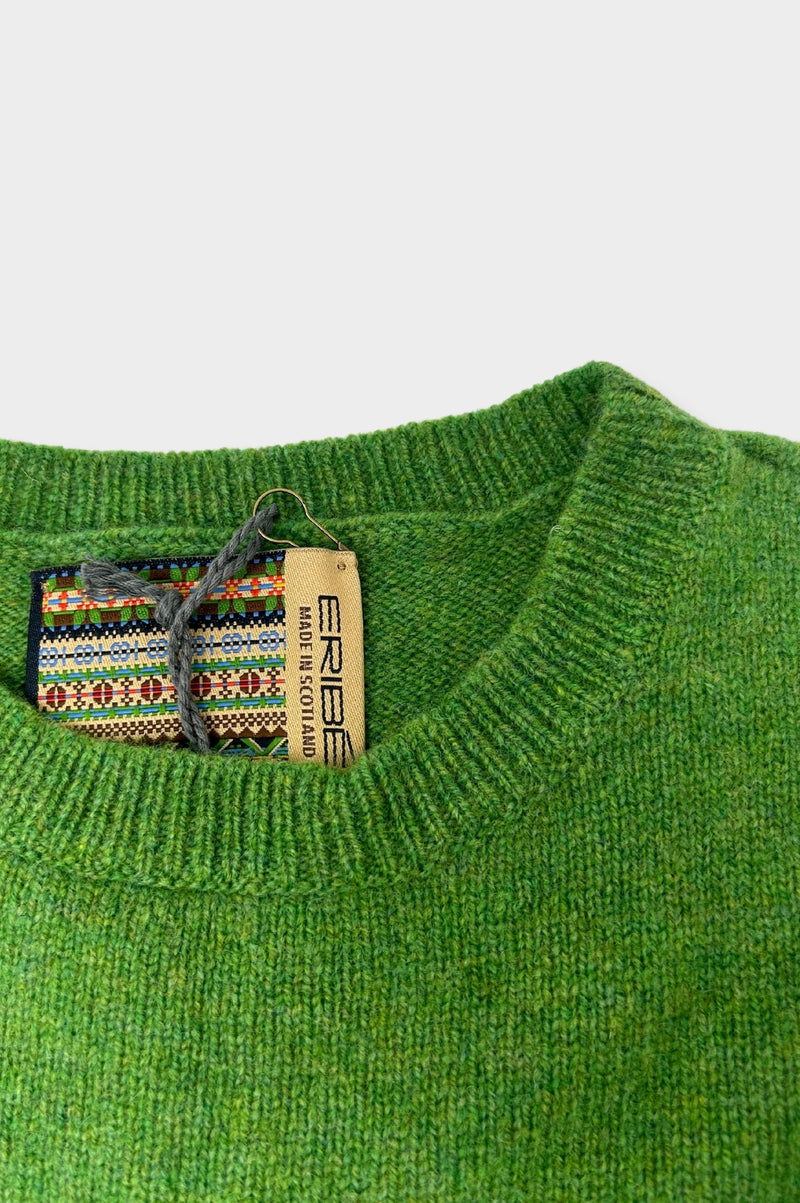 Merino Wool Corry T-Shirt Sweater | Green