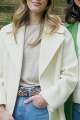 Wool Coat | Cream