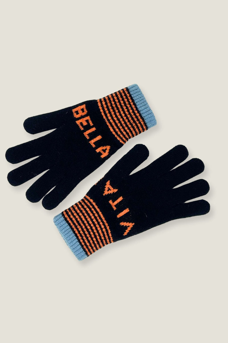 Vita Bella Gloves | Navy/Orange