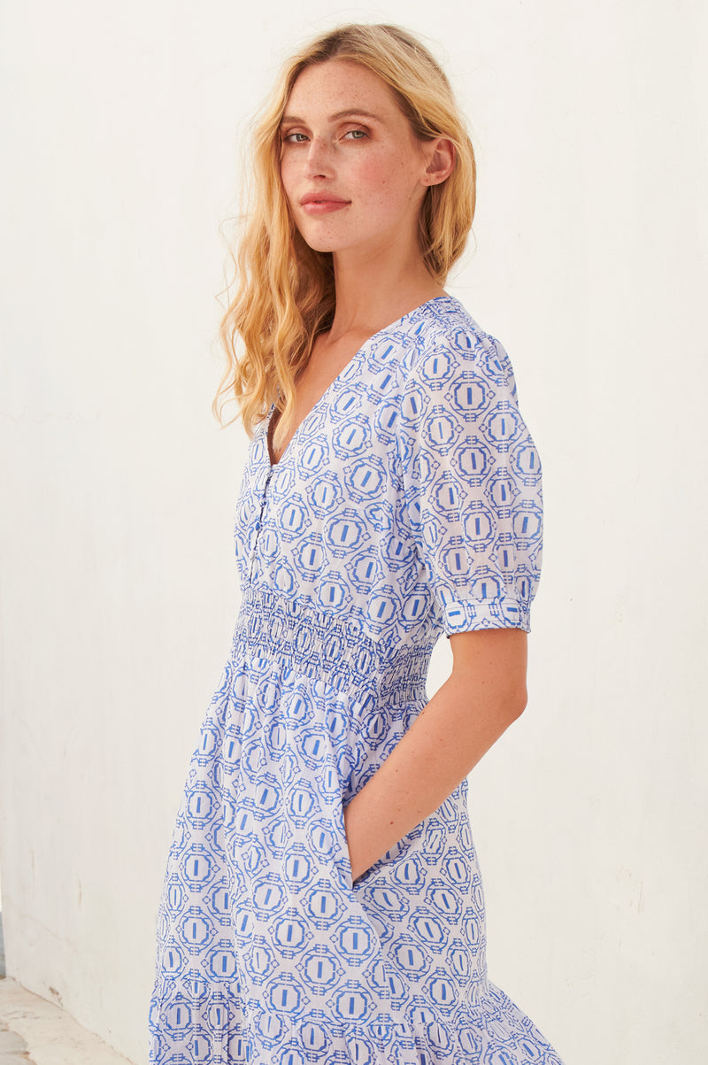 Billie-Dress-Circle-Geo-Blue